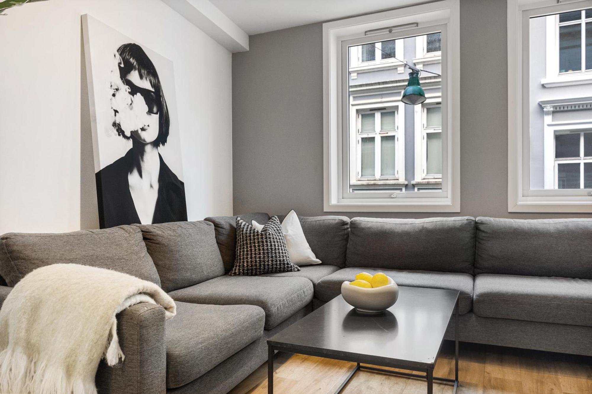 Family Friendly 3Br - Quiet Area - Behind Bryggen Apartment Берген Екстериор снимка